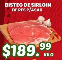 Guajardo Bistec de Sirloin de Res P/Asar oferta