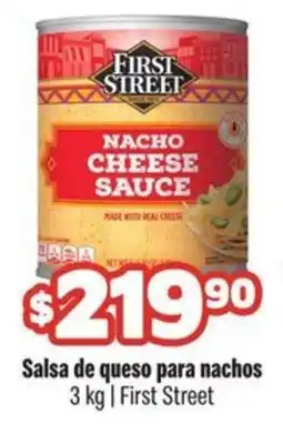 Smart & Final First Street Nacho Cheese Sauce oferta