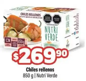 Nutri Verde Chiles rellenos
