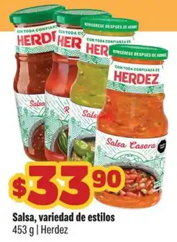Smart & Final Herdez Salsa, variedad de estilos oferta