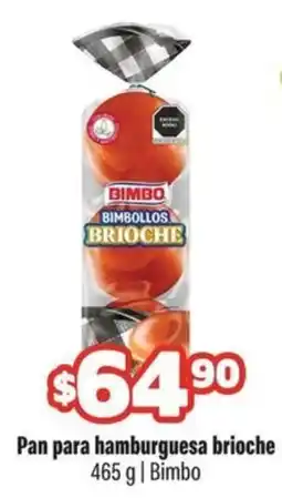 Smart & Final Bimbo pan para hamburguesa brioche oferta