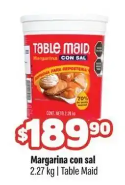Smart & Final Table Maid margarina con sal oferta