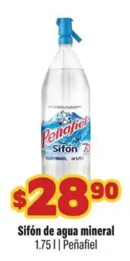 Smart & Final Peñafiel Sifón de agua mineral oferta