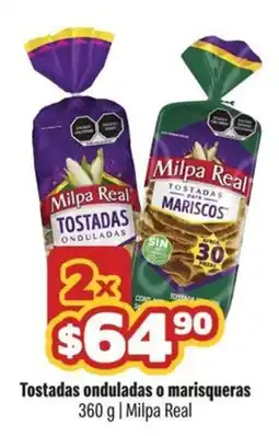 Smart & Final Milpa Real Tostadas onduladas o marisqueras oferta