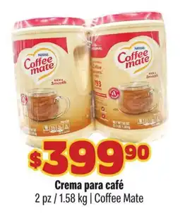 Smart & Final Coffee Mate Crema para café oferta