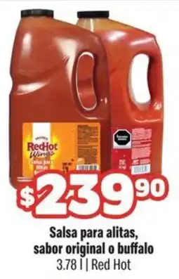 Smart & Final Red Hot Salsa para alitas oferta