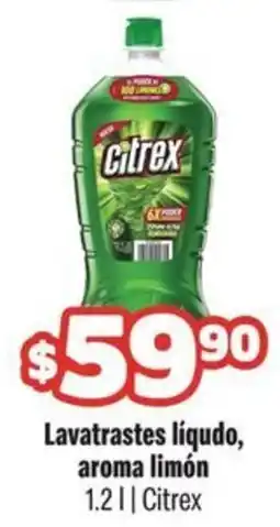 Smart & Final Citrex lavatrastes líquido aroma limón oferta