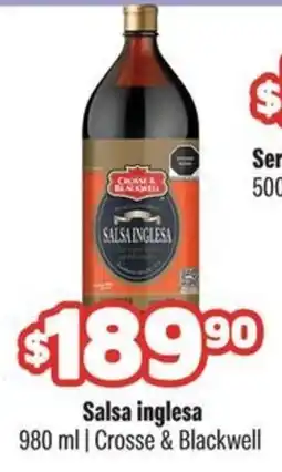 Smart & Final Crosse & Blackwell Salsa inglesa oferta
