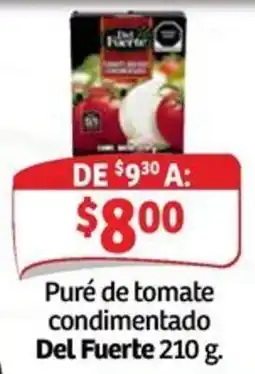Soriana Mercado Del Fuerte puré de tomate condimentado oferta