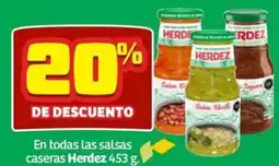 Soriana Mercado herdez salsas caseras oferta
