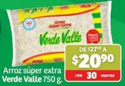 Soriana Mercado Verde Valle Arroz súper extra oferta