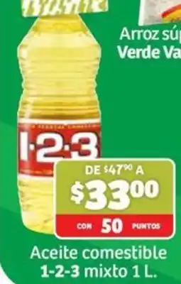 Soriana Mercado 1-2-3 Aceite comestible mixto oferta