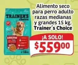 Soriana Mercado trainer's choice alimento seco para perro adulto razas medianas y grandes oferta