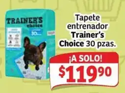 Soriana Mercado Trainer's choice oferta