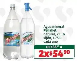 Soriana Súper Peñafiel Agua mineral natural oferta
