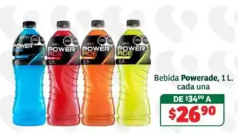 Soriana Súper Powerade oferta