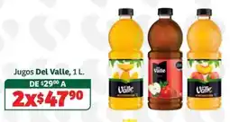 Soriana Súper Del Valle Jugos oferta