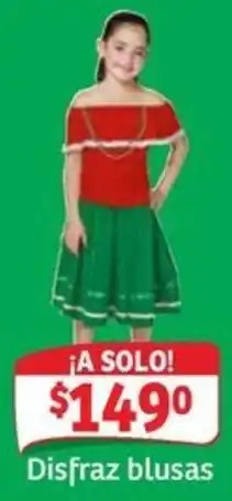 Soriana Mercado Disfraz blusas oferta