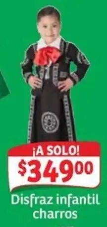 Soriana Mercado Disfraz infantil charros oferta