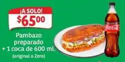 Soriana Mercado coca cola pambazo preparado oferta
