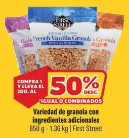 Smart & Final First Street French Vanilla Granola oferta