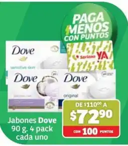 Soriana Mercado Jabones Dove oferta