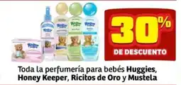 Soriana Mercado Huggies Honey Keeper Ricitos de Oro Mustela oferta