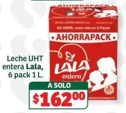 Soriana Súper Leche UHT entera Lala oferta