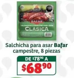Soriana Súper Bafar salchicha para asar campestre oferta