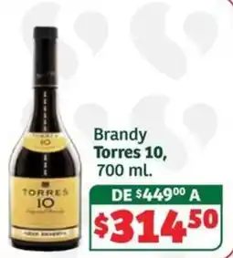 Soriana Súper Brandy Torres 10 oferta