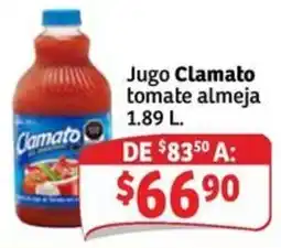 Soriana Mercado Clamato jugo tomate almeja oferta