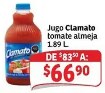 Soriana Mercado Clamato jugo tomate almeja oferta