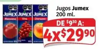 Soriana Mercado Jumex Jugos oferta