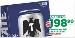 Super Gutiérrez Tecate Light oferta