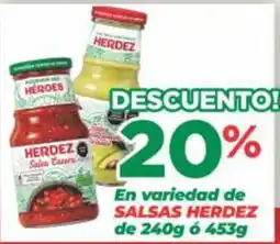 Super Gutiérrez herdez salsas oferta