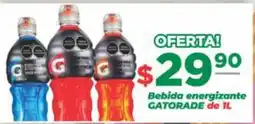 Super Gutiérrez Gatorade oferta