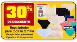 Soriana Mercado Ropa interior oferta