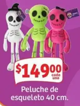 Soriana Mercado Peluche de esqueleto oferta