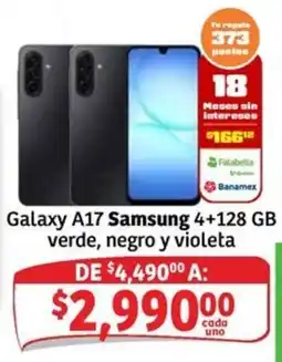 Soriana Mercado Samsung Galaxy A17 oferta