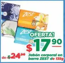 Super Gutiérrez Jabón corporal en barra ZEST oferta