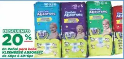Super Gutiérrez KleenBebé Absorsec oferta