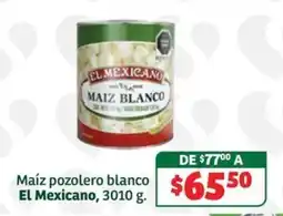 Soriana Súper El Mexicano maíz pozolero blanco oferta