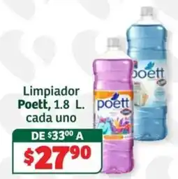 Soriana Súper Poett limpiador oferta