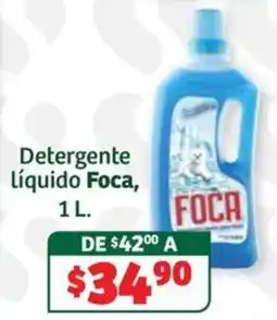 Soriana Súper Detergente Líquido Foca oferta