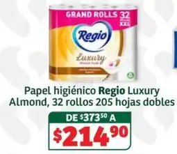 Soriana Súper Regio Luxury Almond oferta