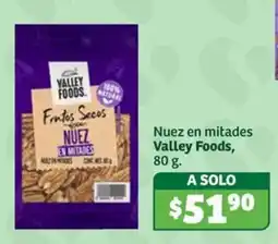 Soriana Súper Valley Foods Nuez en Mitades oferta