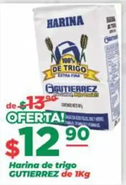 Super Gutiérrez Harina de trigo Gutierrez oferta