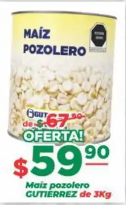 Super Gutiérrez Gutierrez Maíz pozolero oferta