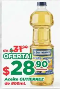 Super Gutiérrez Aceite Gutierrez oferta