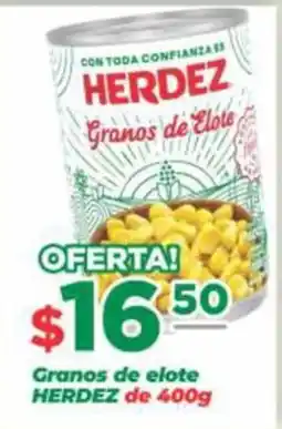 Super Gutiérrez Herdez Granos de Elote oferta